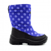 Валенки детские Putkivarsi violet dots
