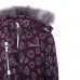 Куртка зимняя BEATA Plum Reflective Diamond