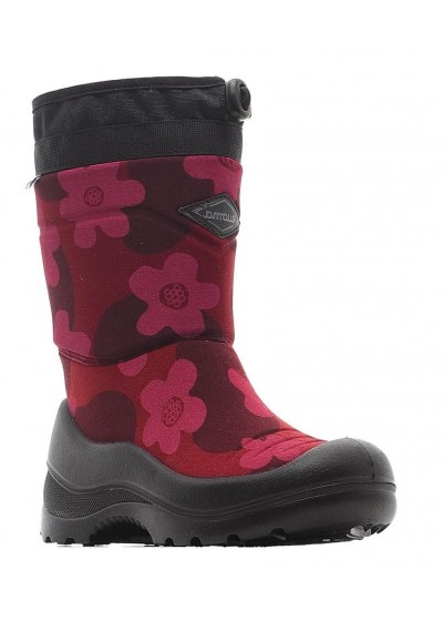 Валенки детские Lumi lumilukko Bordeaux Flowers
